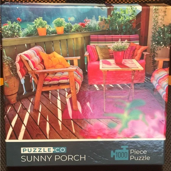 *3 Puzzles for 20
1000 piece Sunny Porch Puzzle - Picture 3 of 3